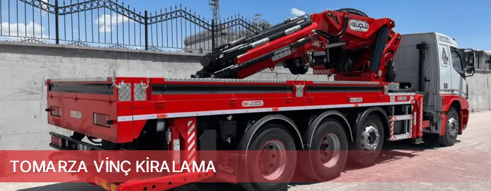 Tomarza İlçemi Vinç Kiralama
